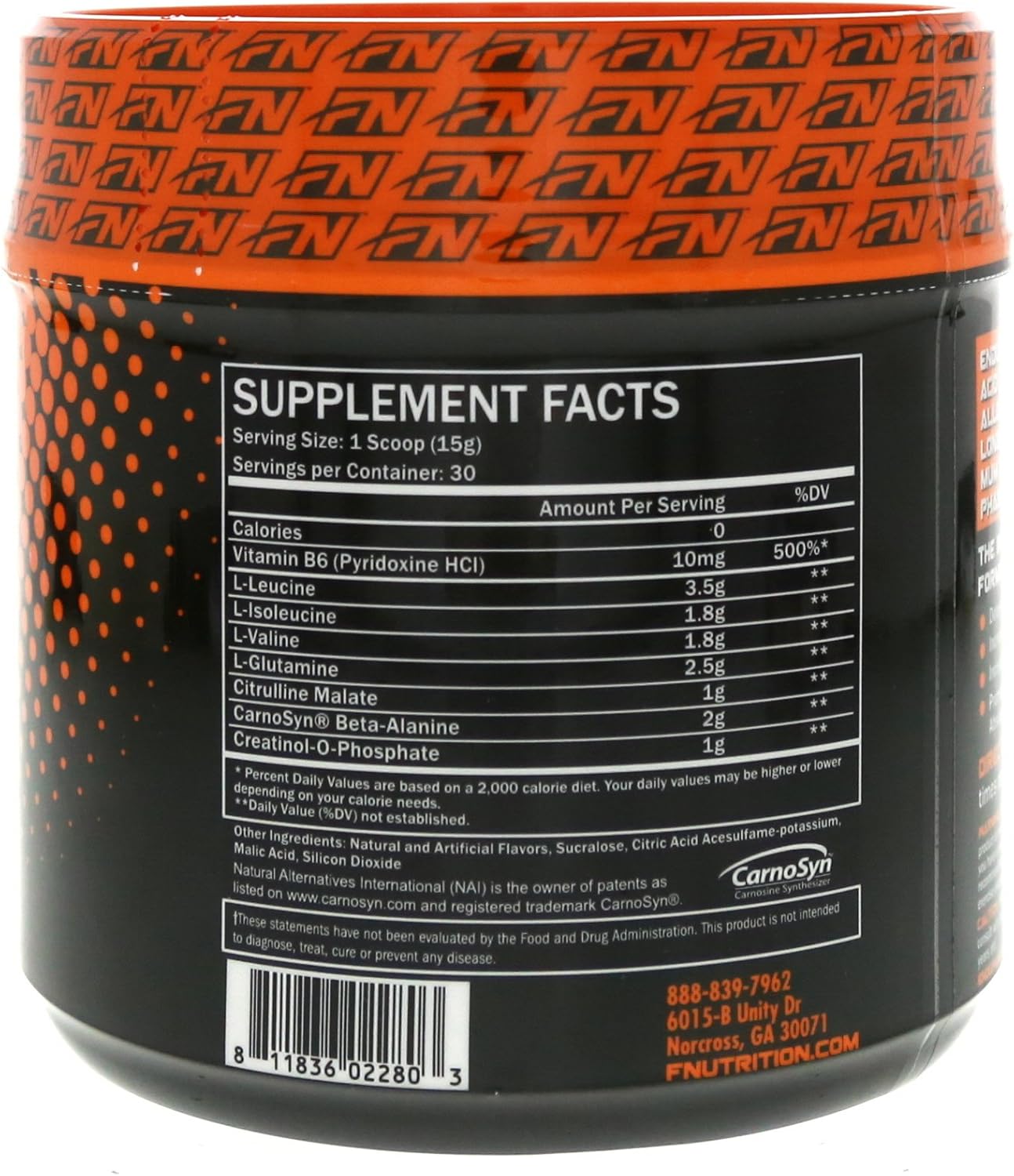 30 Servings Formutech Nutrition Endurance BCAA 2:1:1 Southern Sweet Tea - Maximize Recovery and Train Harder