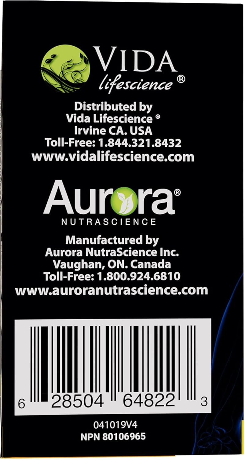 30 Single-Serve Packets of Liposomal exoFlex+ Vitamin C for Joint Support with Eggshell Membrane, Curcumin & Boswellia by Aurora Nutrascience