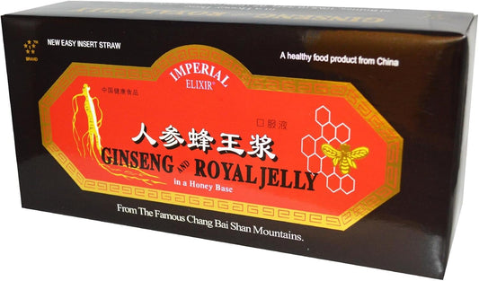 30 Vials of Ginseng & Royal Jelly Extract 10CC by Imperial Elixir