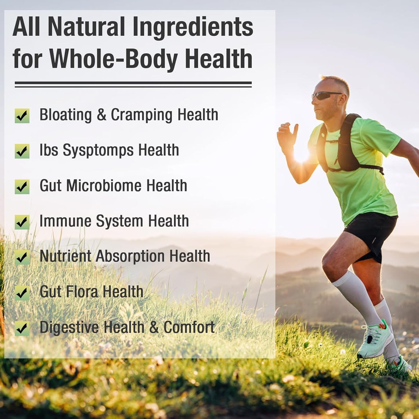 300 Billion CFU Probiotic Supplement with 22 Strains + 15 Organic Herbs for Digestive Health - 60 Capsules