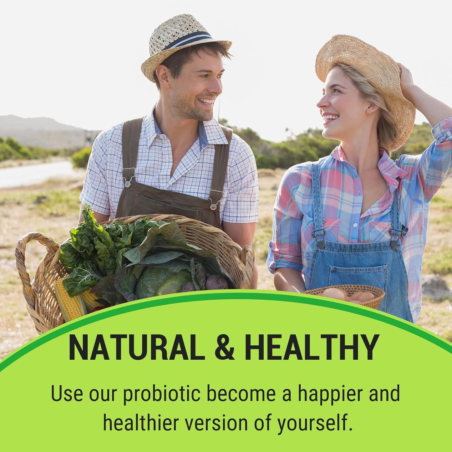 300 Billion CFU Probiotics + Organic Herbs Prebiotics Blend - Digestive Health, Immune Support, Vegan - 4 Month Supply