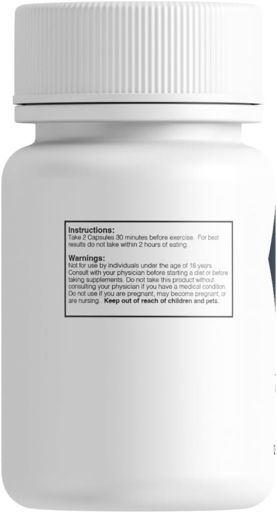 300 Count Bulk Essentials Nitric Oxide Capsules with 1000mg per Serving