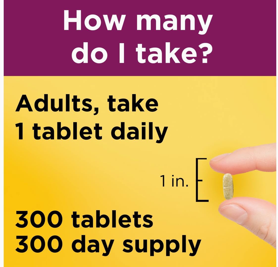 300 Count Nature Made Women's Multivitamin Tablets for Daily Nutritional Support