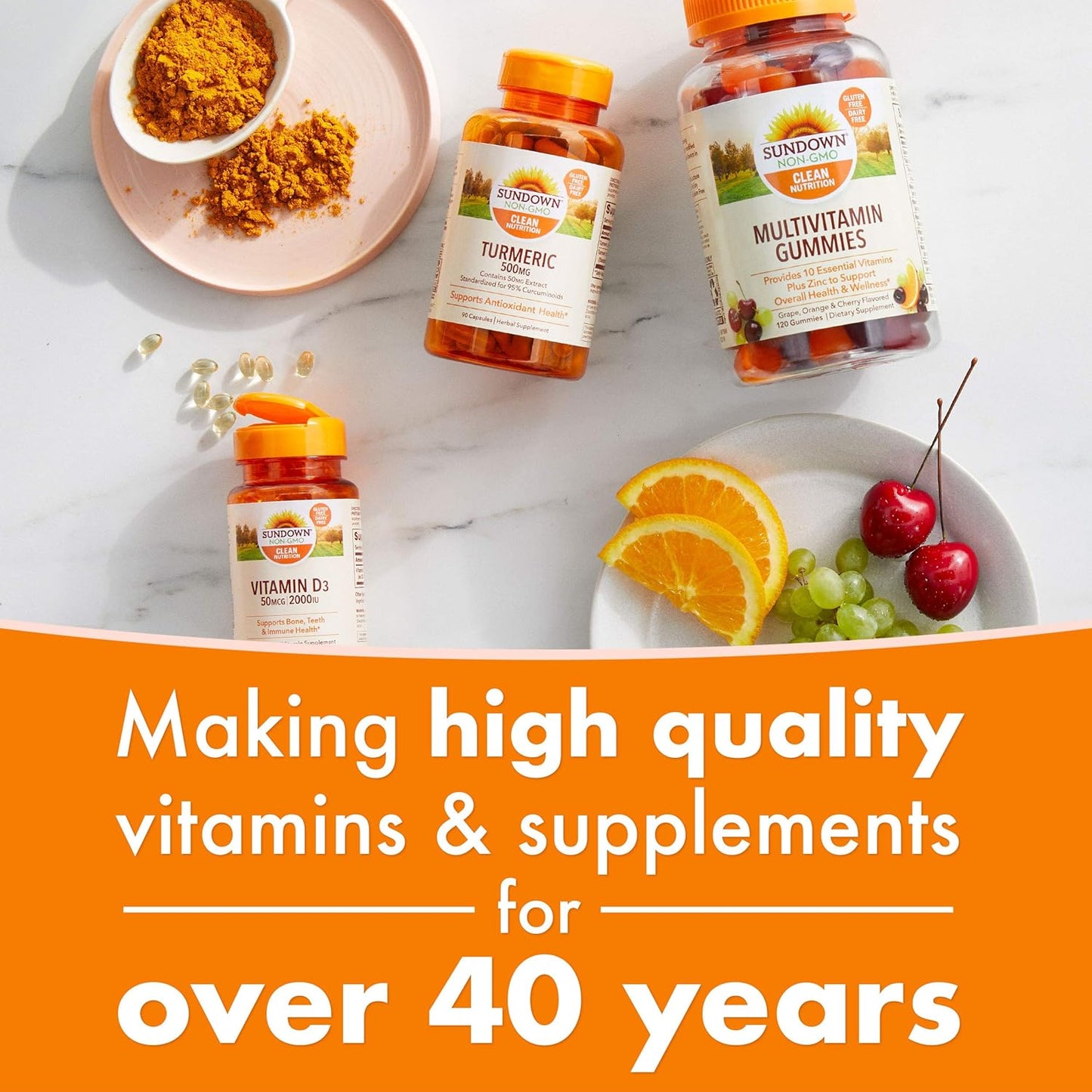 300 Count Sundown Fish Oil Softgels, 1200 mg Omega-3 Dietary Supplement for Heart & Metabolic Health