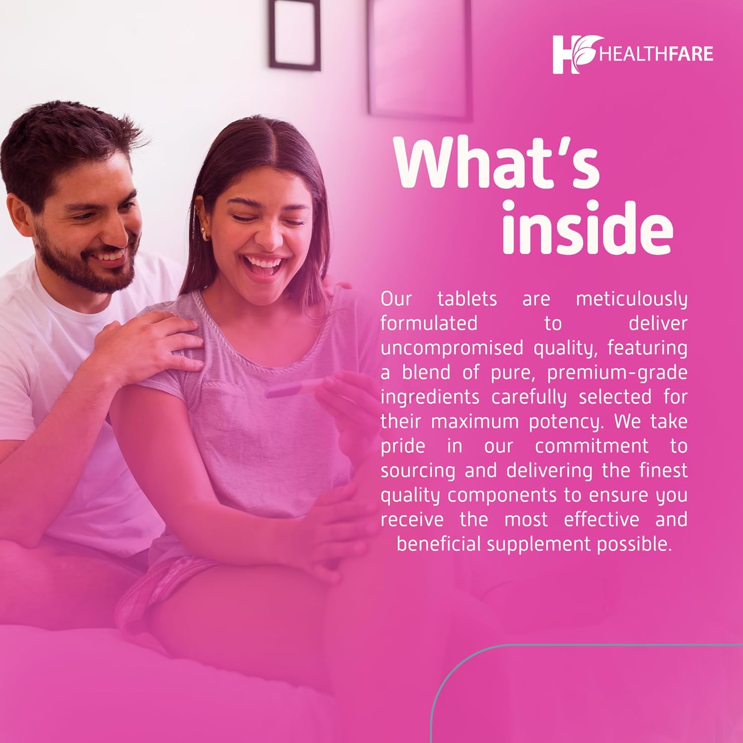 300 Tablets of Healthfare Folic Acid 400mcg Supplement with Folate Vitamin B9 - Gluten-Free & Non-GMO