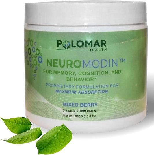 300mg Neuromodin Piperine Powder & Japanese Knotweed Memory and Focus Supplement for Enhanced Brain Health and Cognition - Boost Memory and Sociability with Natural Ingredients