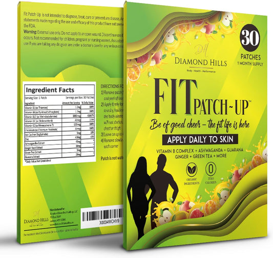 30ct Diamond Hills B12 Fit Patch-Up for Daily Use