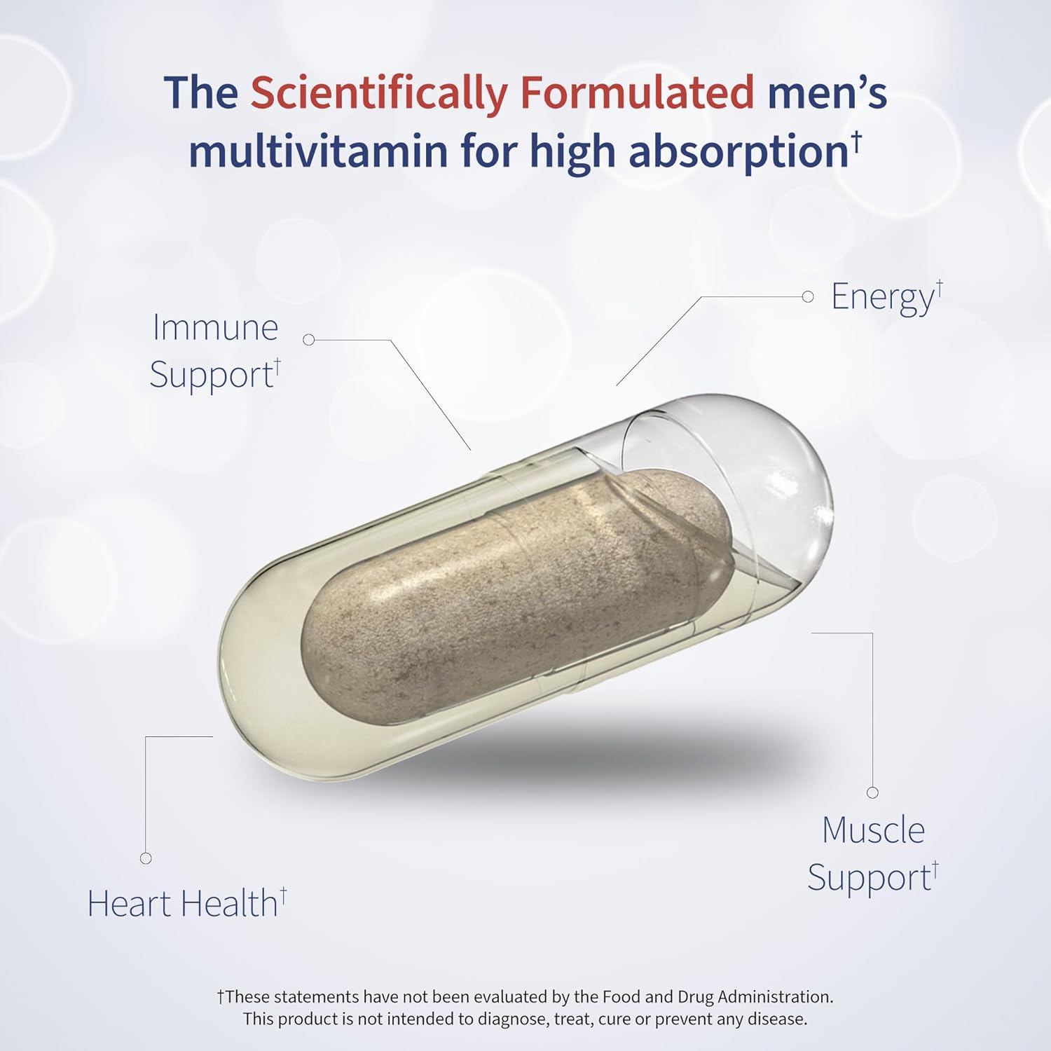 30ct Garden Of Life Once Daily Men's Multi DuoCaps for Complete Nutrition