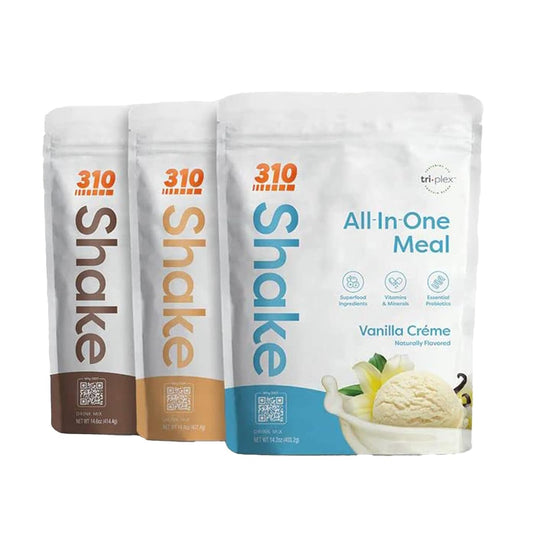 310 Nutrition All-In-One Meal Replacement Shake with Fiber Rich Vegan Superfood Blend, Natural Sweeteners, Low Carb, Keto & Paleo Friendly, Gluten Free, 26 Essential Vitamins