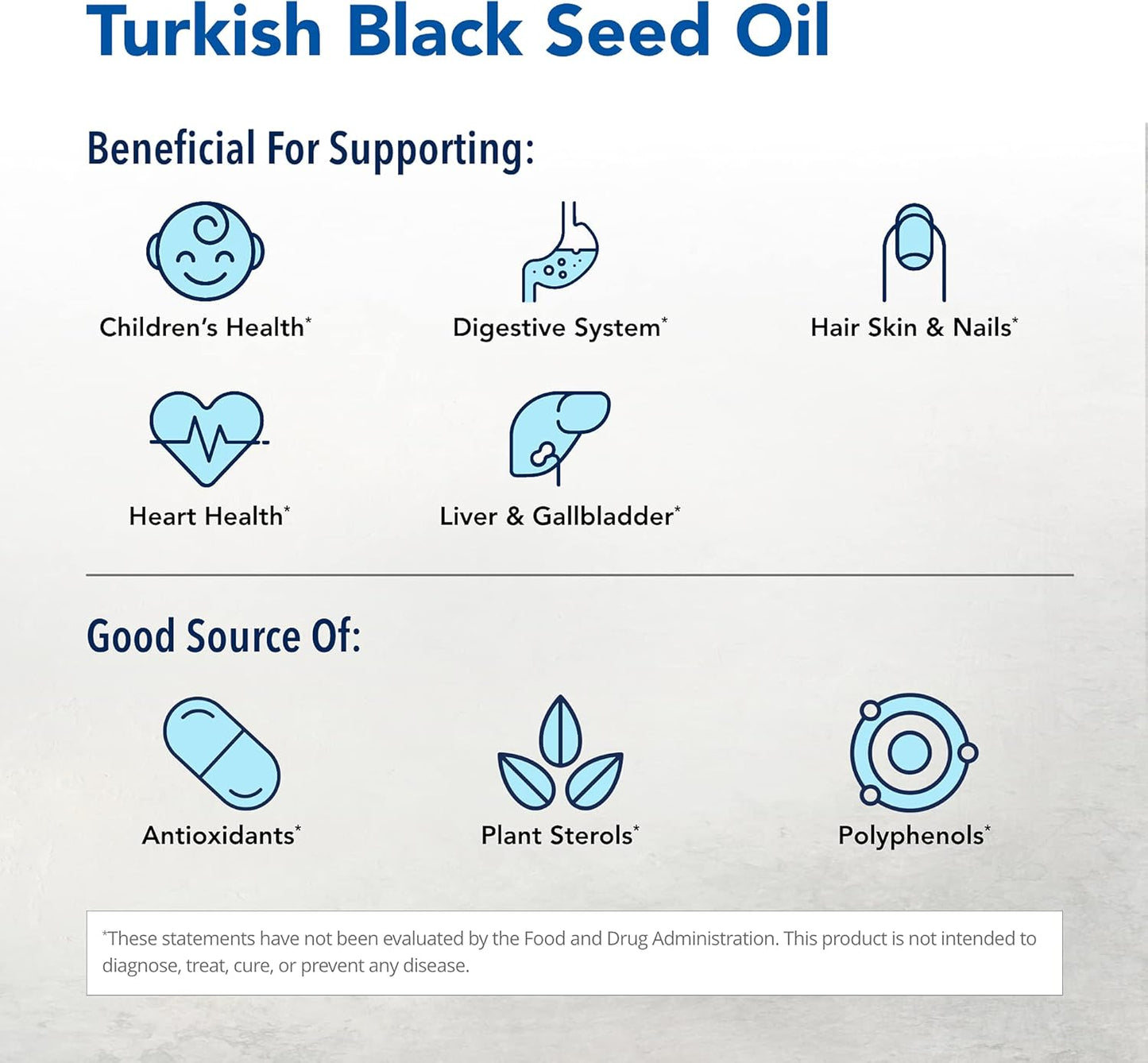 32 fl. oz. North American Herb & Spice Black Seed Oil - Supports Cardiovascular, Digestive, and Immune Health - Non-GMO - 192 Servings