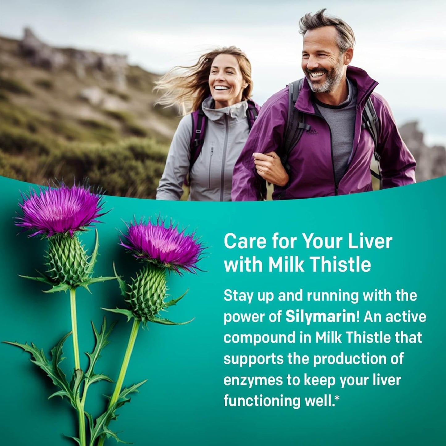 32-in-1 Liver Cleanse Detox Supplement with Milk Thistle, Artichoke, and Beetroot - Liver Support Formula for Active Liver Health - 1426mg (180ct)