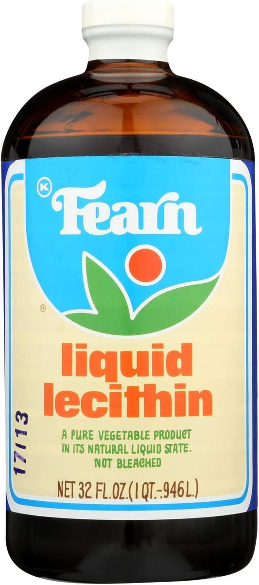 32 Ounce Fearn Liquid Lecithin - Pack of 3
