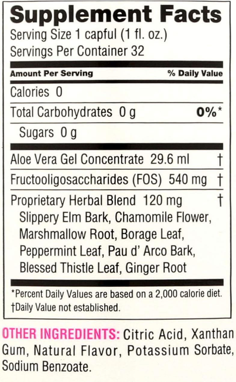 32 Ounce Lily Of The Desert Aloe 80 Organics Stomach Formula