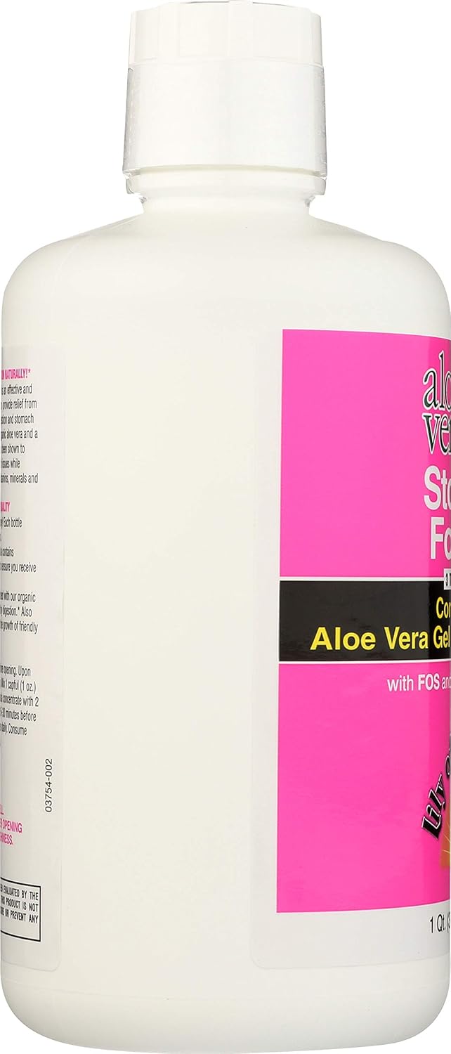 32 Ounce Lily Of The Desert Aloe 80 Organics Stomach Formula