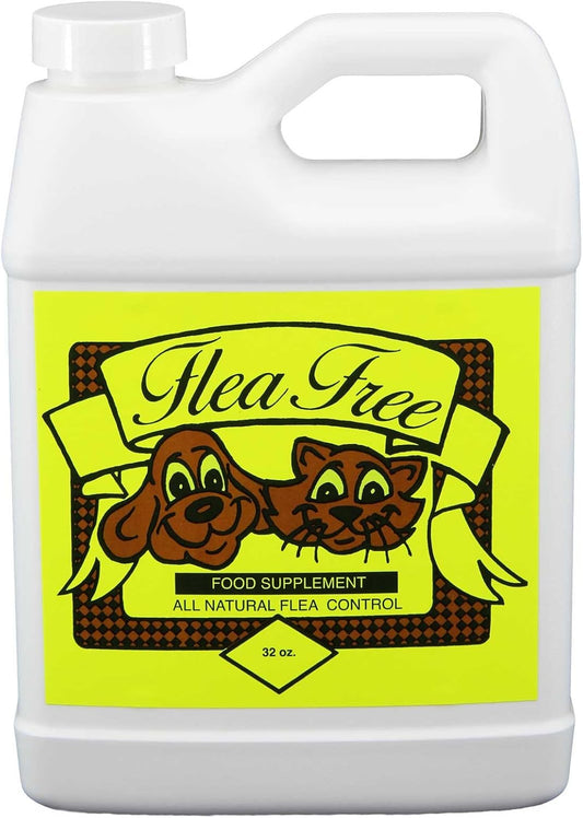 32 Ounce Organic Flea-Free Food Supplement for Pets