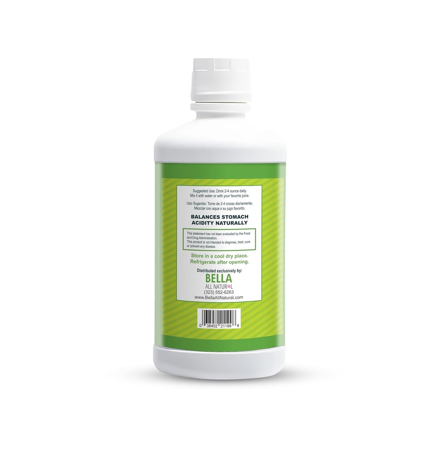 32 Oz Bella All Natural Aloe Vera Juice - Unflavored