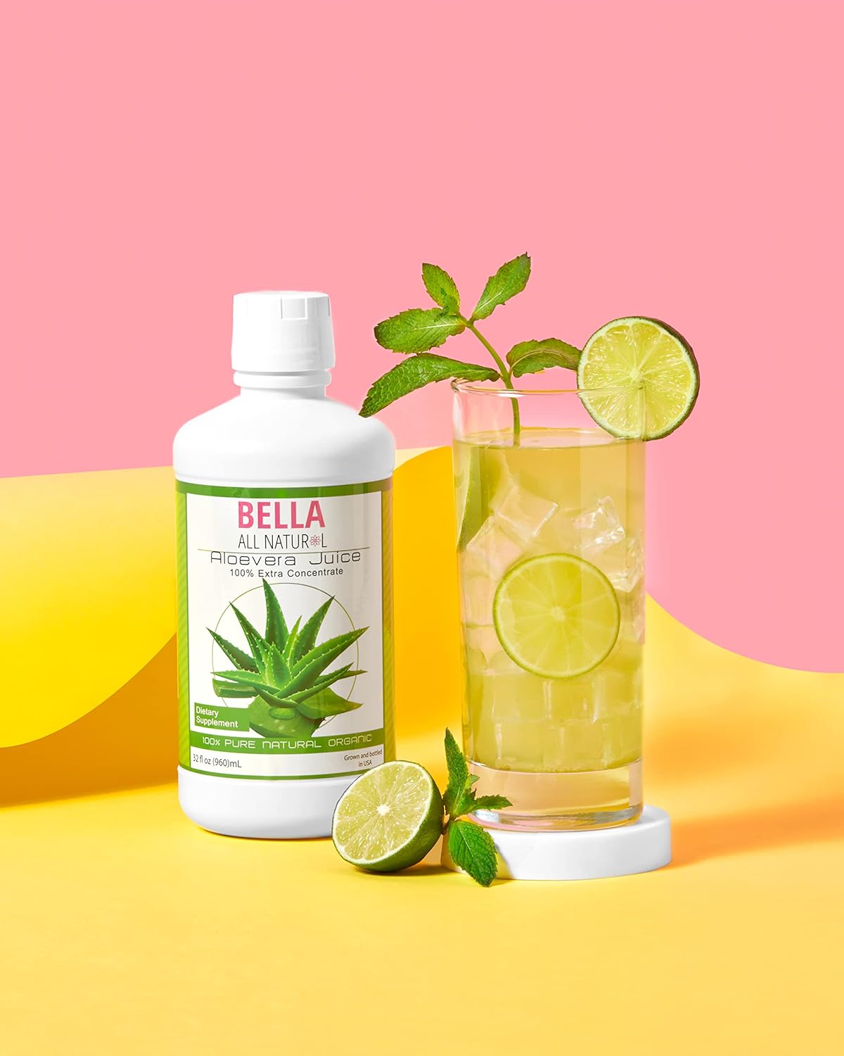32 Oz Bella All Natural Aloe Vera Juice - Unflavored