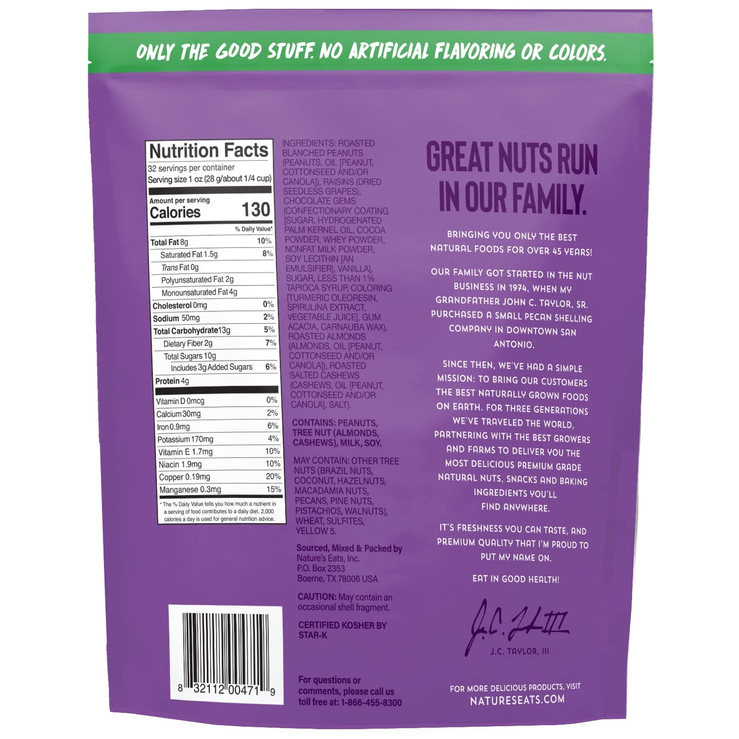 32 Oz Nature's Eats Muscle Recovery Mix