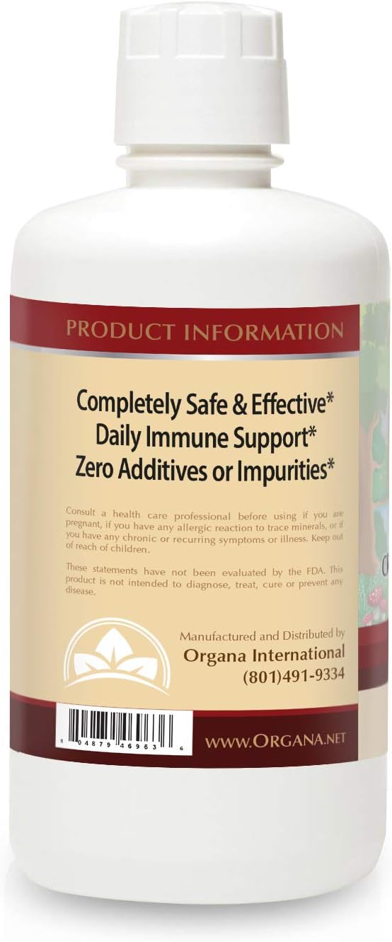 32 oz NutriNoche Organa Crystalline Nano Colloidal Silver - 30 PPM Concentration