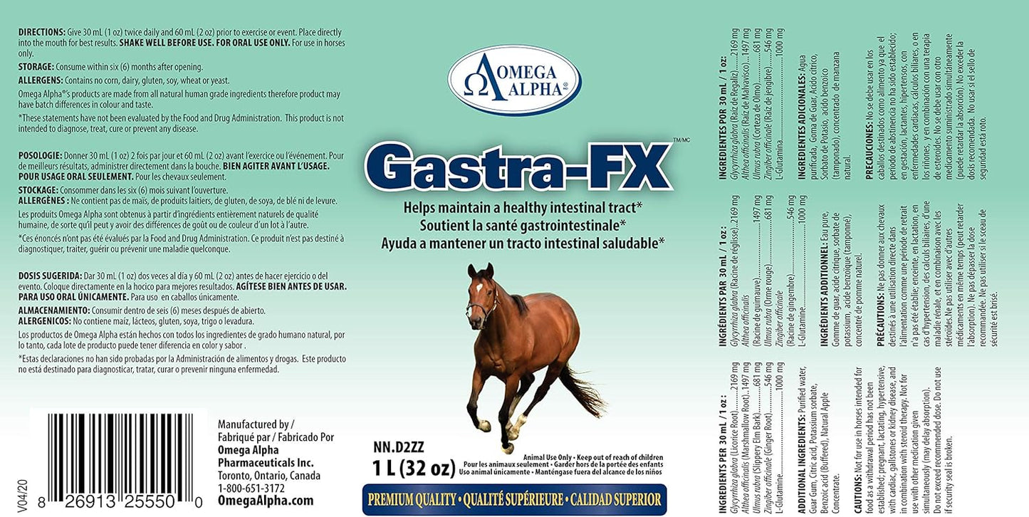 32 oz Omega Alpha GastraFX - Digestive Health Support Supplement