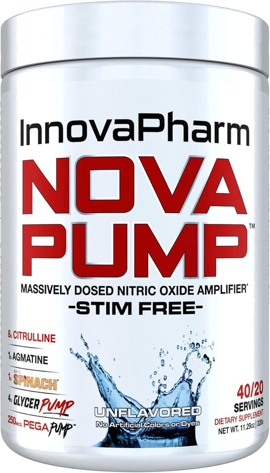 320g Unflavored InnovaPharm NOVAPUMP for Enhanced Performance