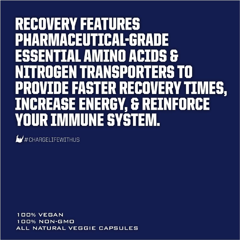 33 Serving Ryno Power Post-Workout Recovery Supplement Capsules