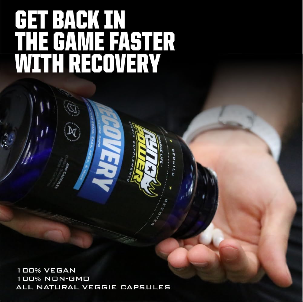 33 Serving Ryno Power Post-Workout Recovery Supplement Capsules