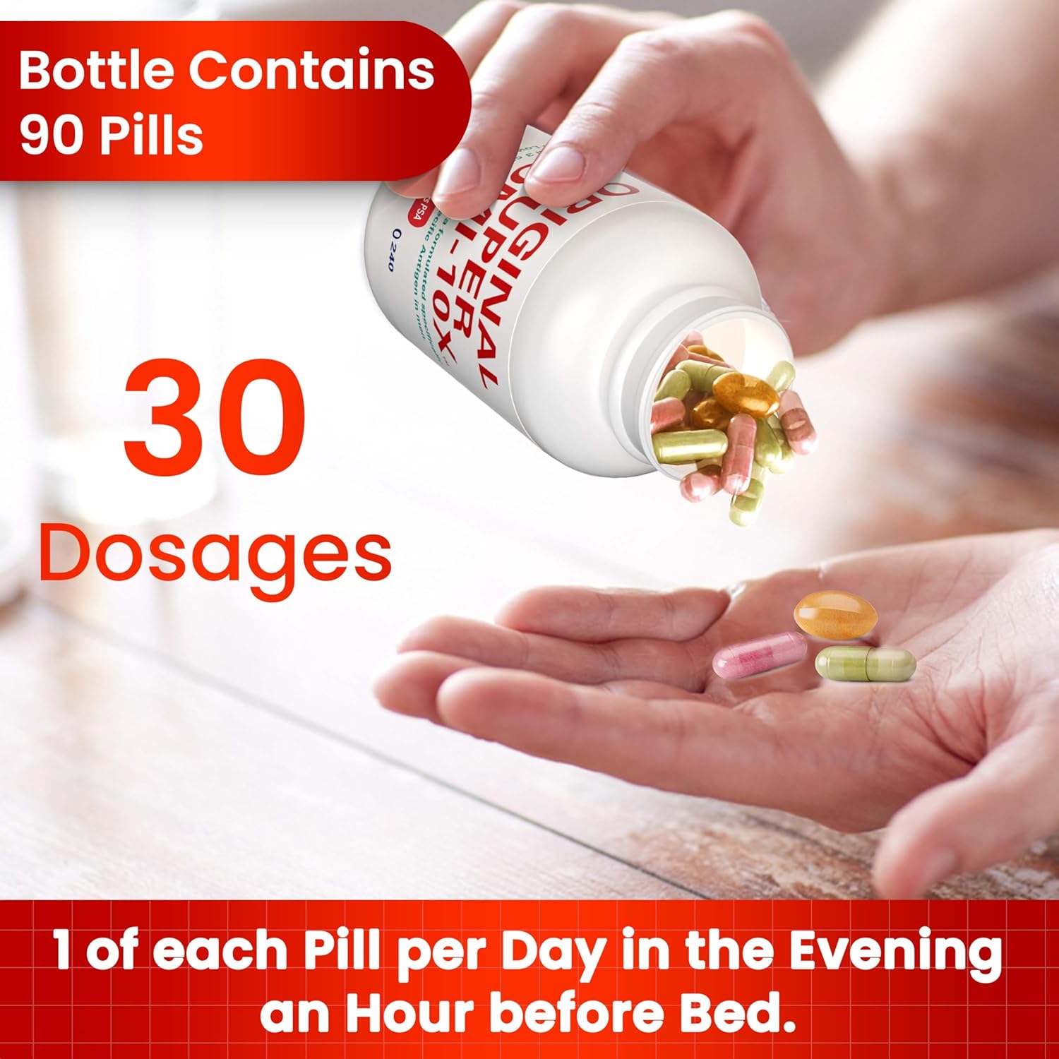 330 Count PCSPES Super POMI 10X Prostate Supplements for Men - Promotes Healthy PSA Levels, Improved Bladder Control, and Decreased Urination Frequency - Non-GMO, Gluten-Free, Soy-Free