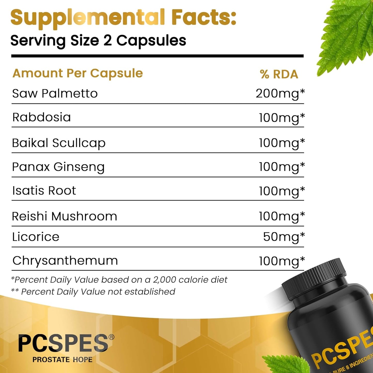 330 Count PCSPES Super POMI 10X Prostate Supplements for Men - Promotes Healthy PSA Levels, Improved Bladder Control, and Decreased Urination Frequency - Non-GMO, Gluten-Free, Soy-Free