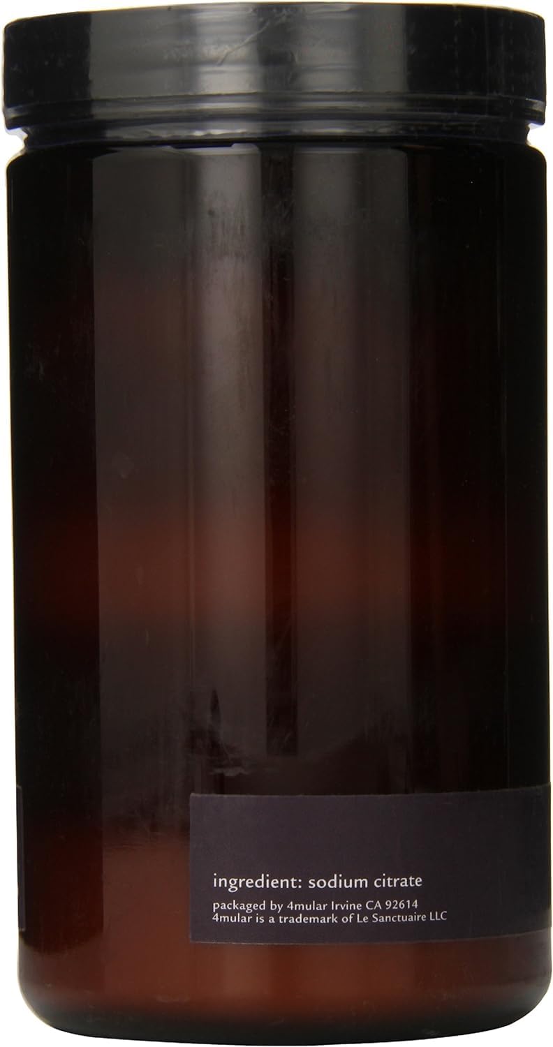 34 oz Amber Jar of 4mular Pure Sodium Citrate