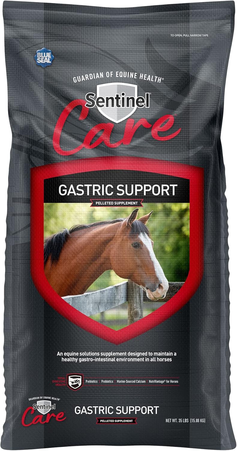 35 lb Bag of Blue Seal Sentinel Care Gastric Support Supplement for Horses