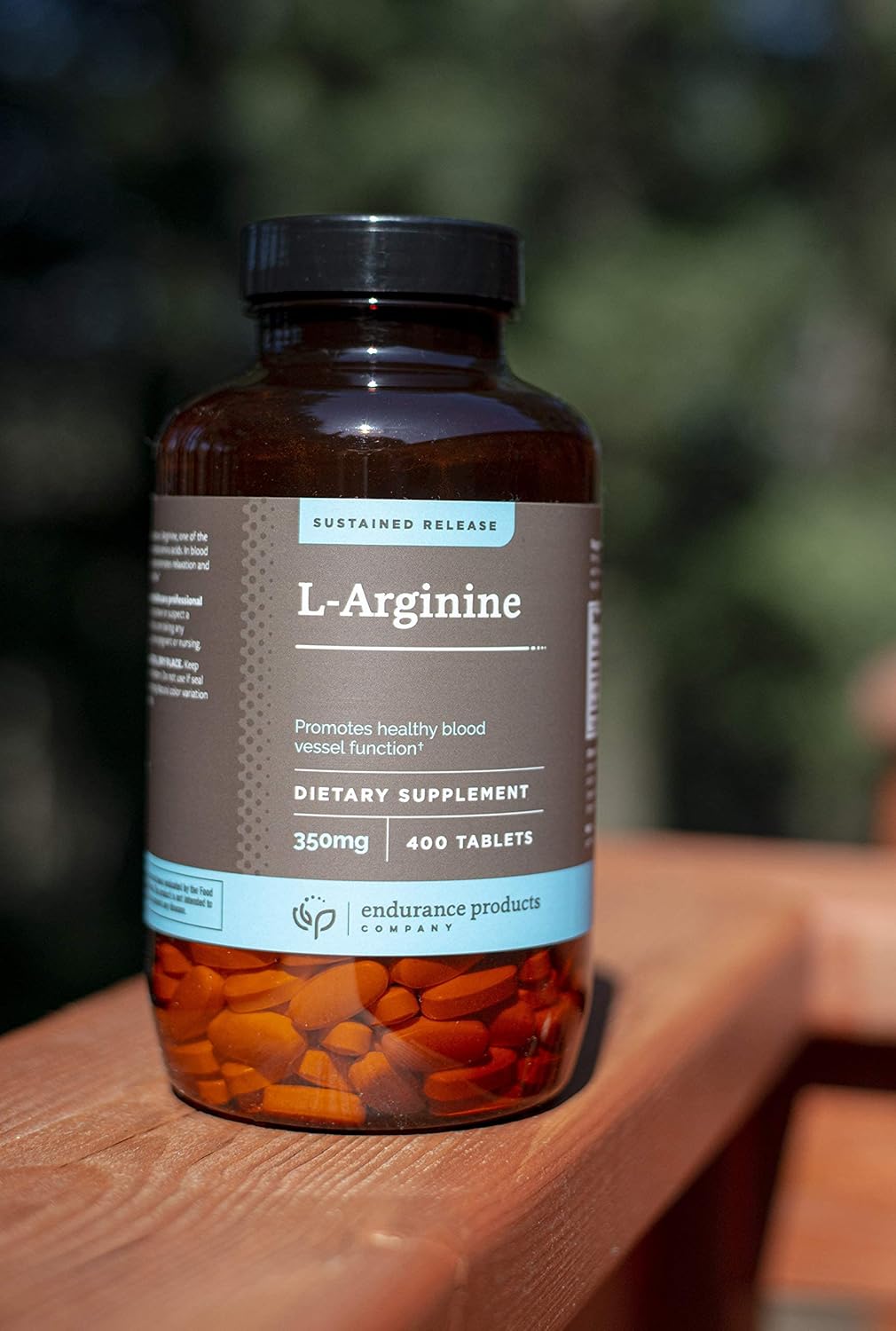 350mg Sustained Release L-Arginine Dietary Supplement for Optimal Absorption - Nitric Oxide Support, 400 Tablets