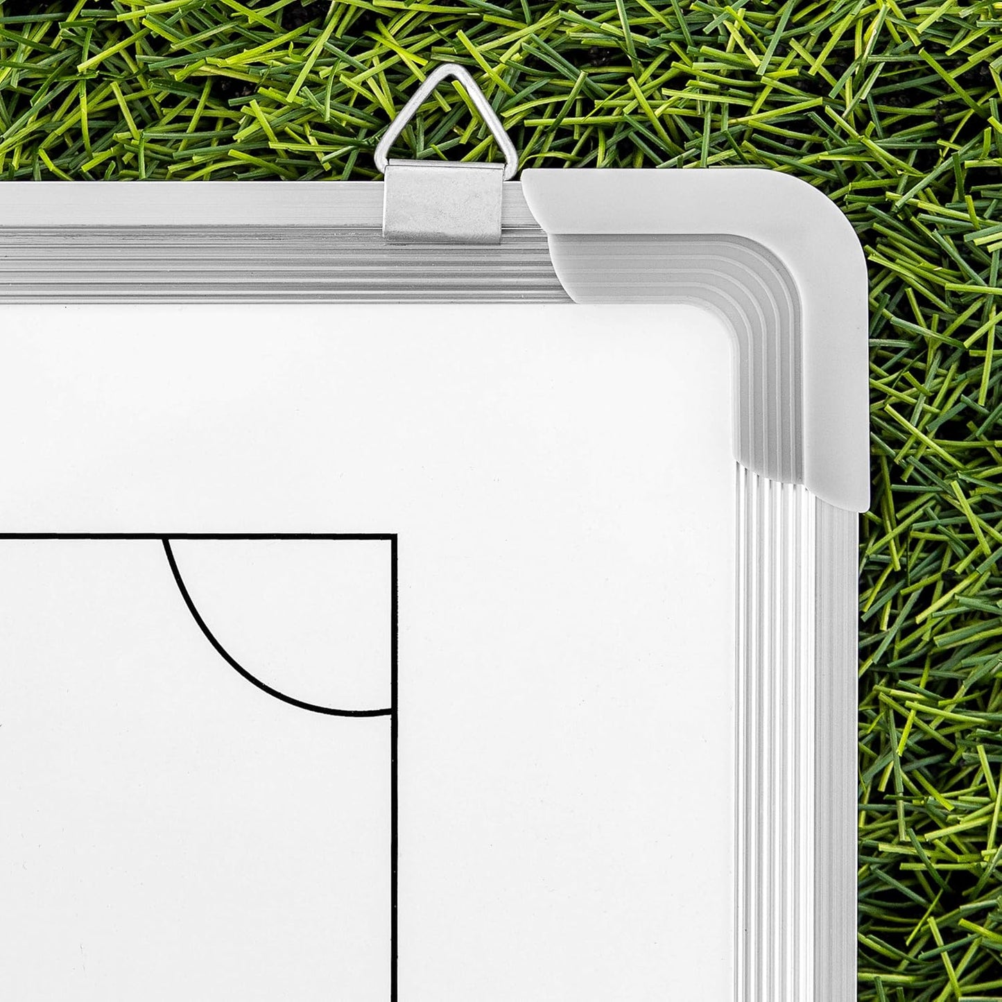 35x24 Double-Sided Sports Coaching Whiteboard | 13 Sport Options - Magnetic Markers, Pen & Eraser Included