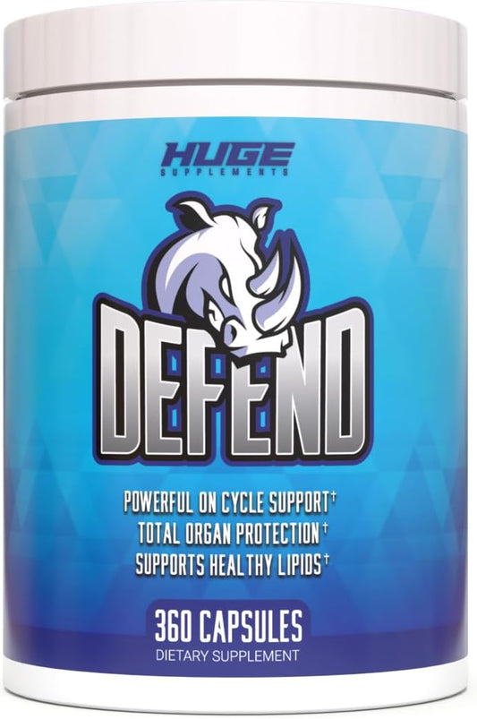 360 Capsules of Ultimate Cycle Support Supplements - Protects Liver, Kidneys, Heart, Prostate & Immune System - High Potency NAC, TUDCA, Milk Thistle, Astragalus & More - Complete Organ Defense Stack