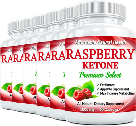 360 Heaven's Gate Raspberry Ketone Capsules - 1000 mg All-Natural Supplement for Active Lifestyle - Vegan, GMO-Free, Gluten-Free - 1 Year Supply