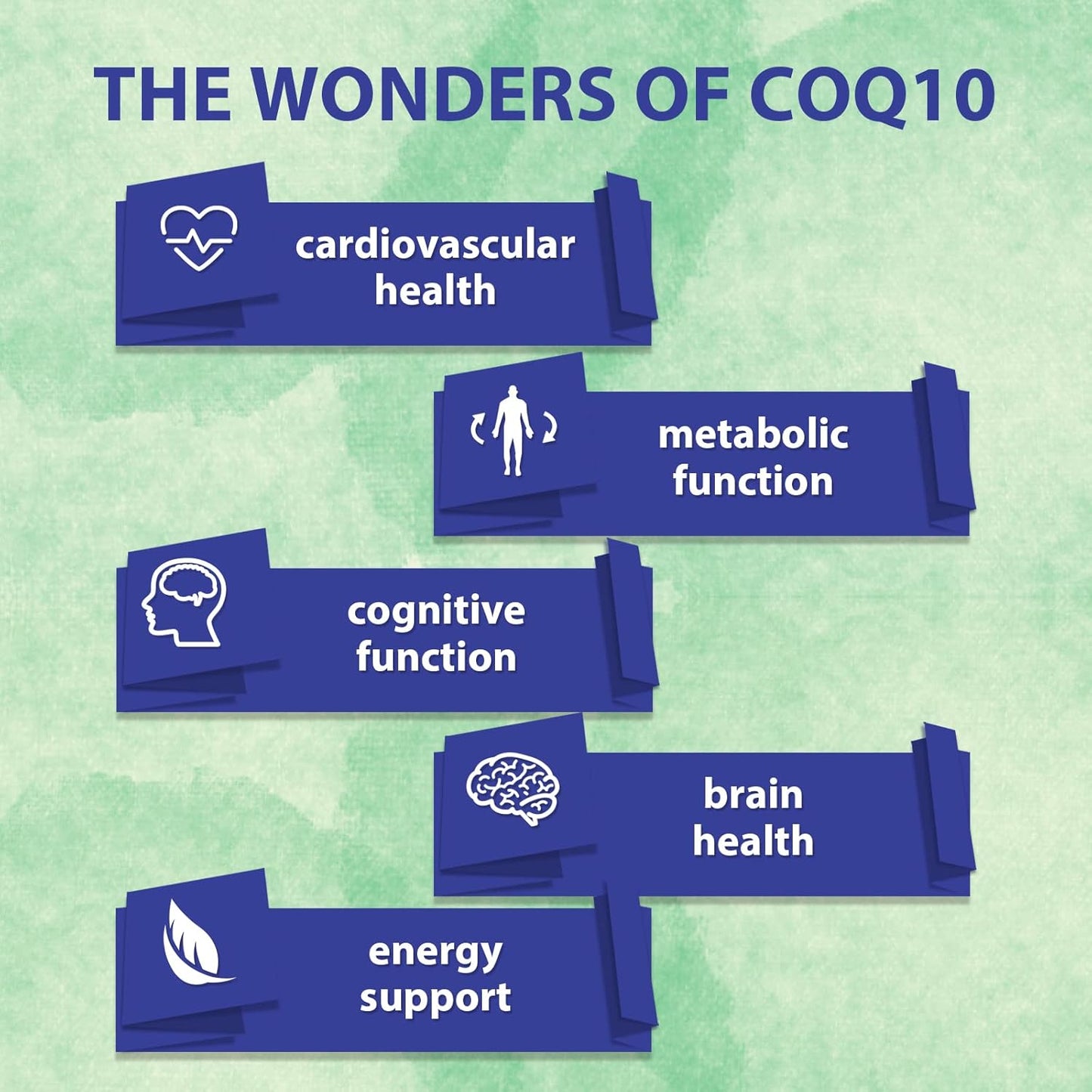360 High Absorption CoQ10 Ubiquinol Softgels with Vitamin E & Omega 3 6 9 for Heart Health