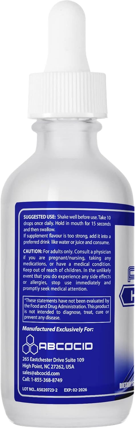 360 mcg Huperzine-A Liquid Supplement - 4 Oz, 240 Servings - Made in USA - Quick Absorption - Potent Ingredients - Third-Party Tested - GMP Certified - Cruelty-Free