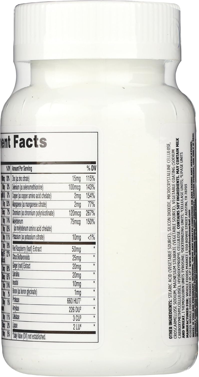 365 by Whole Foods Market Multi Prenatal One Daily 90 Tablets - Essential Daily Prenatal Vitamins