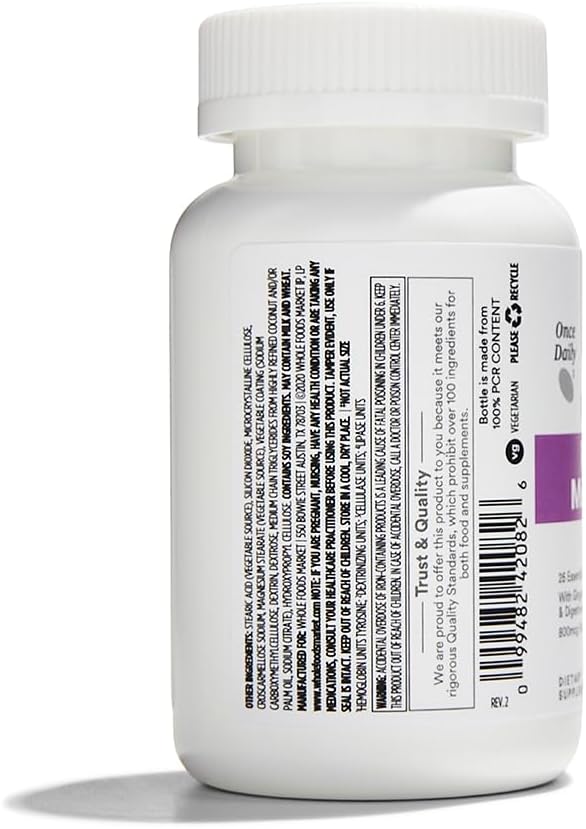 365 by Whole Foods Market Multi Prenatal One Daily 90 Tablets - Essential Daily Prenatal Vitamins