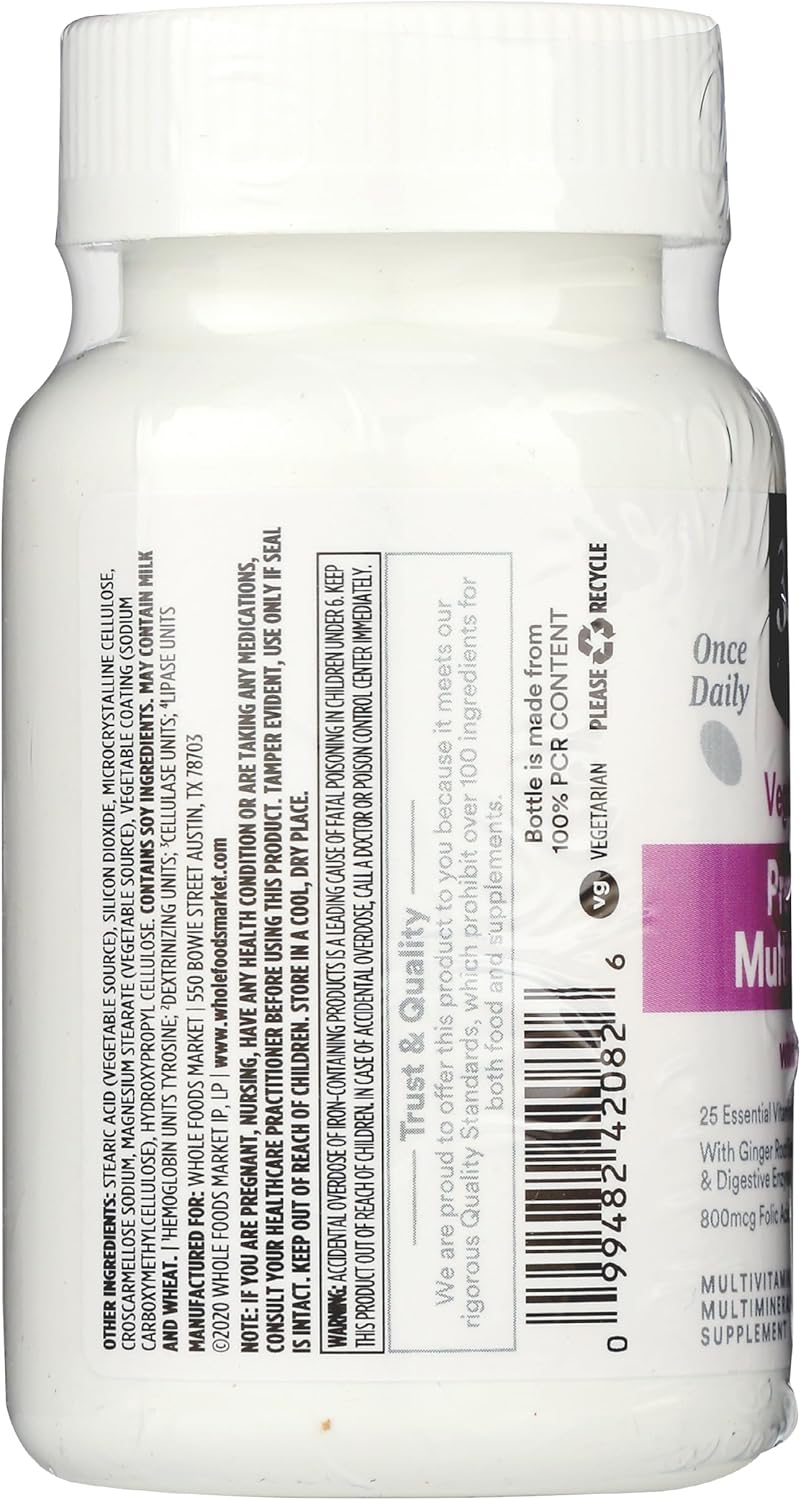 365 by Whole Foods Market Multi Prenatal One Daily 90 Tablets - Essential Daily Prenatal Vitamins