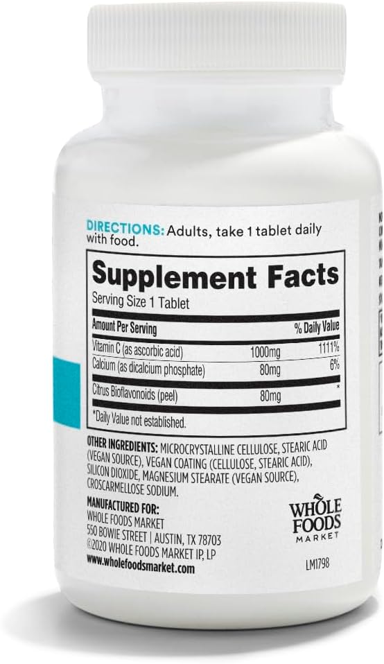 365 by Whole Foods Market, Vitamin C Complex High Potency, 100 Tablets