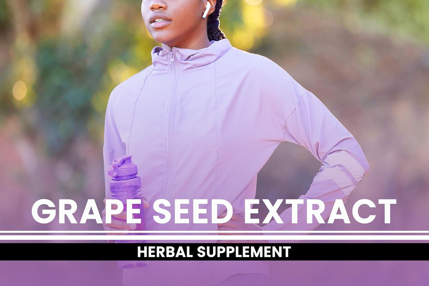 365 Capsules of Pure Grape Seed Extract with Original Ingredients, Lab Verified - No Magnesium or Rice Fillers