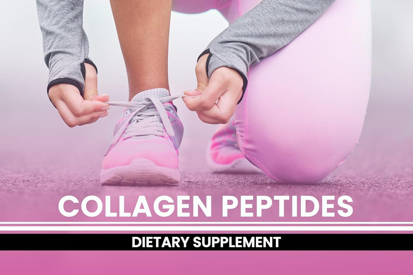 365 Pure Collagen Peptides Capsules, No Magnesium or Rice Fillers, Lab Verified Quality
