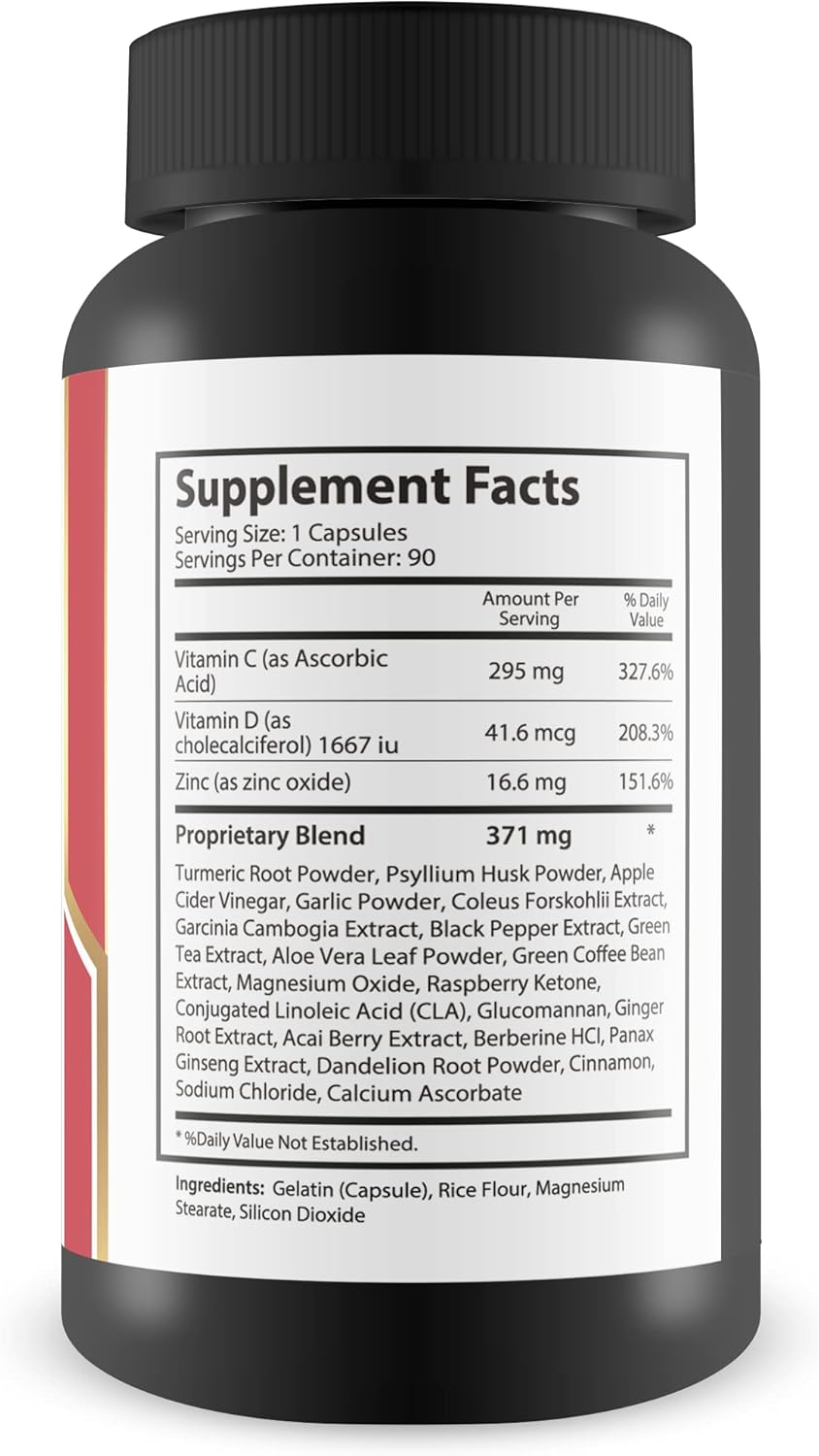 3X Lifetime Keto + ACV Cleanse for Full Body Detox - 90 Day Supply - Reduce Belly Bloat & Boost Energy - Psyllium Digestive Support - Keto Cleanser