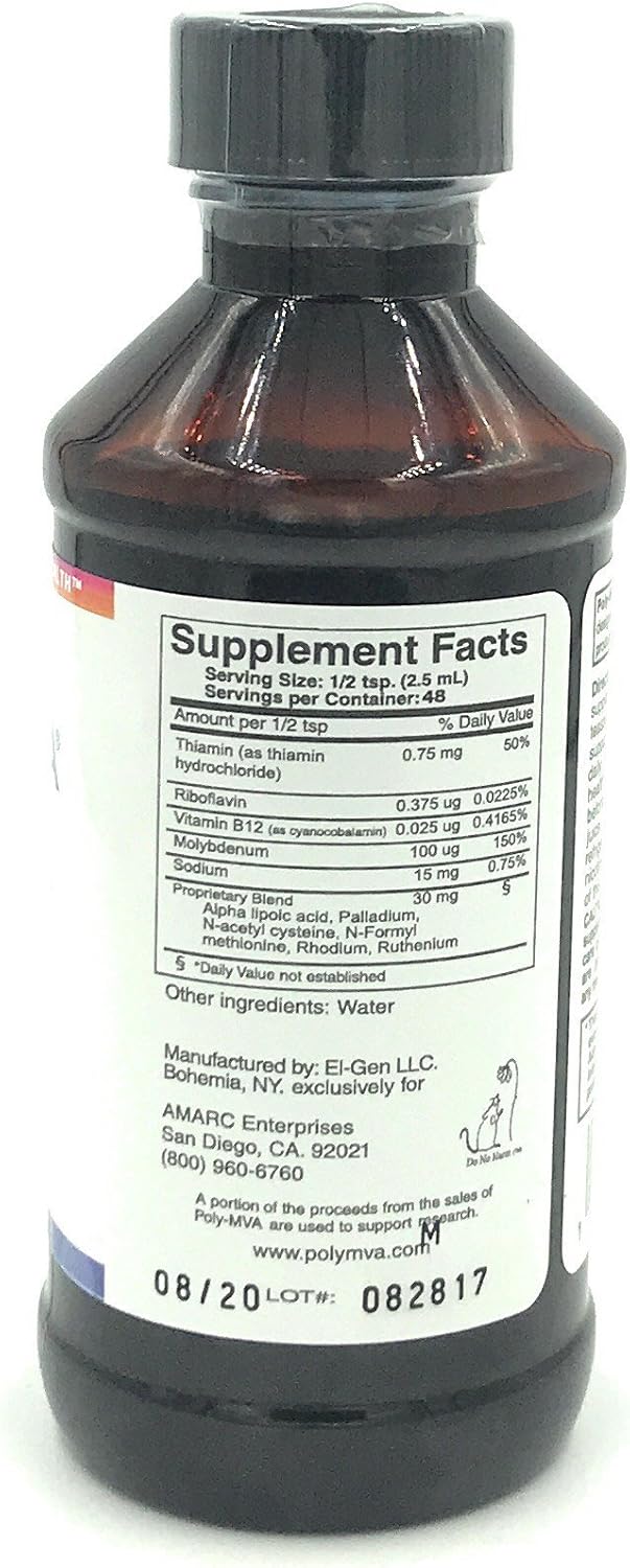 4 fl oz (118 ml) Dietary Supplement - Natural and Organic Ingredients for Health and Wellness
