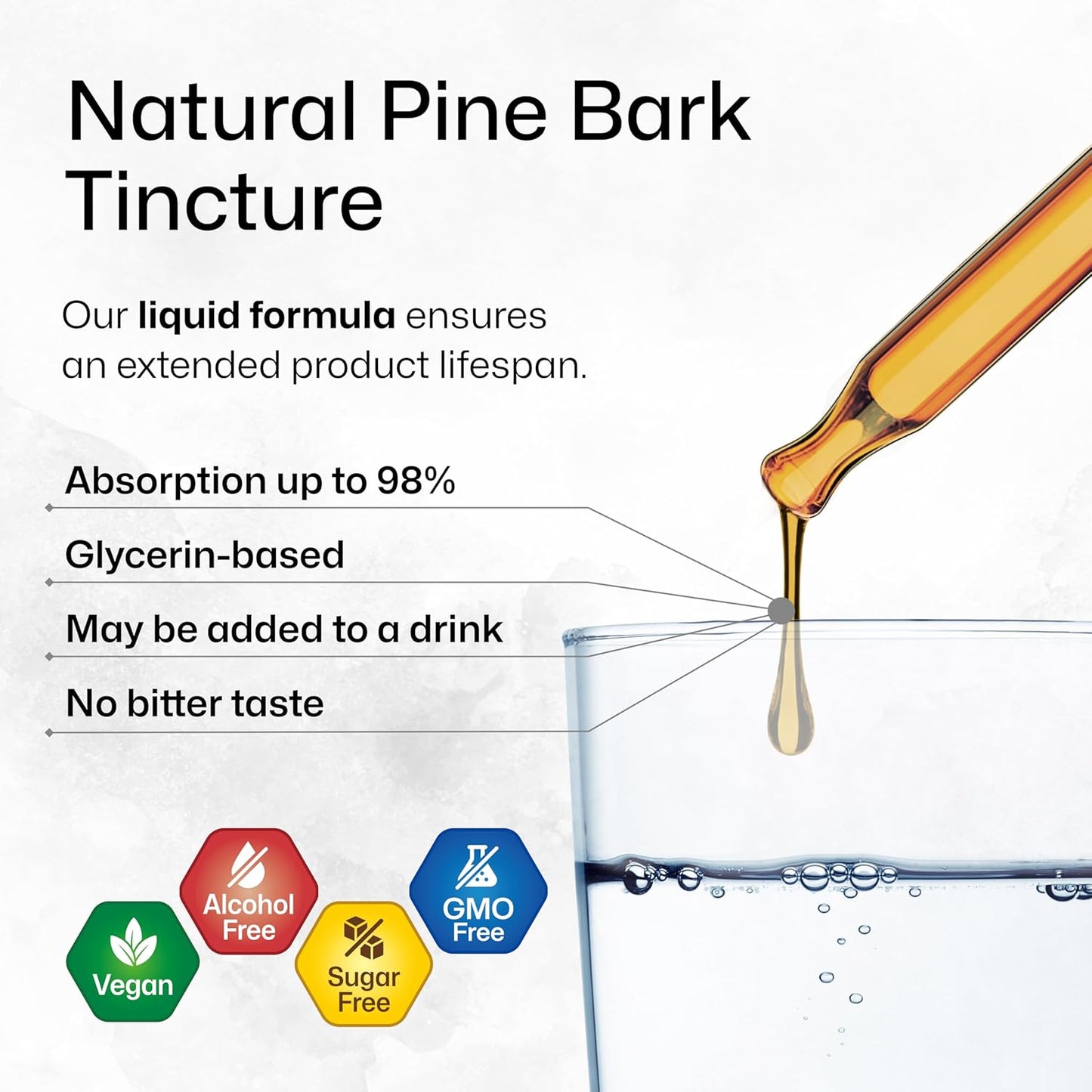 4 Fl. Oz. Pine Bark and Gotu Kola Tinctures by BIO KRAUTER - Natural Herbal Supplements for Wellness