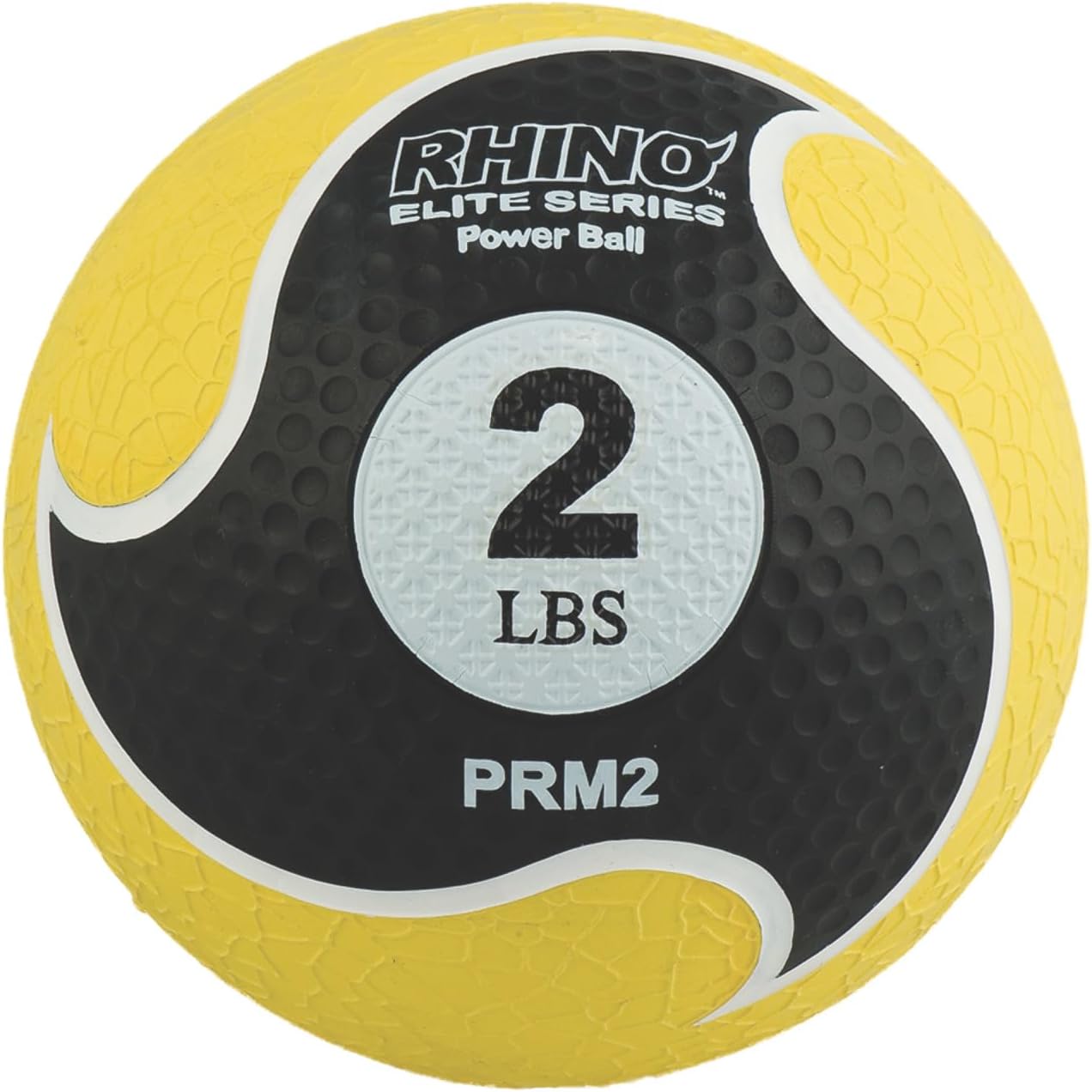 4 lb Red Champion Sports Rhino Elite Medicine Ball for Fitness Training