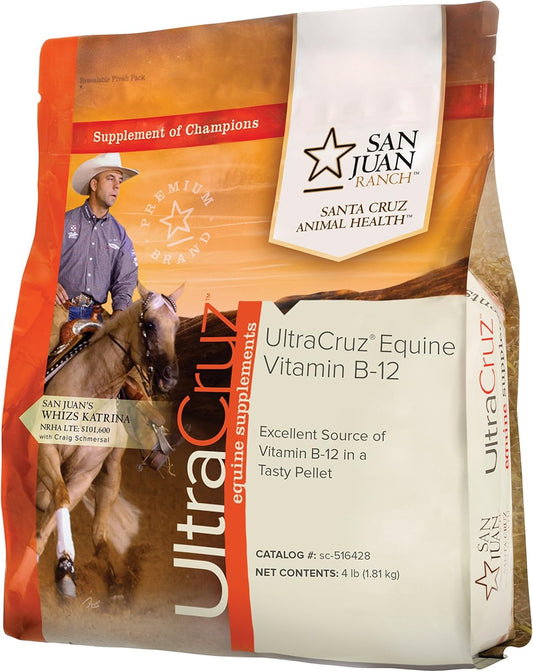 4 lb UltraCruz Equine Vitamin B-12 Supplement for Horses