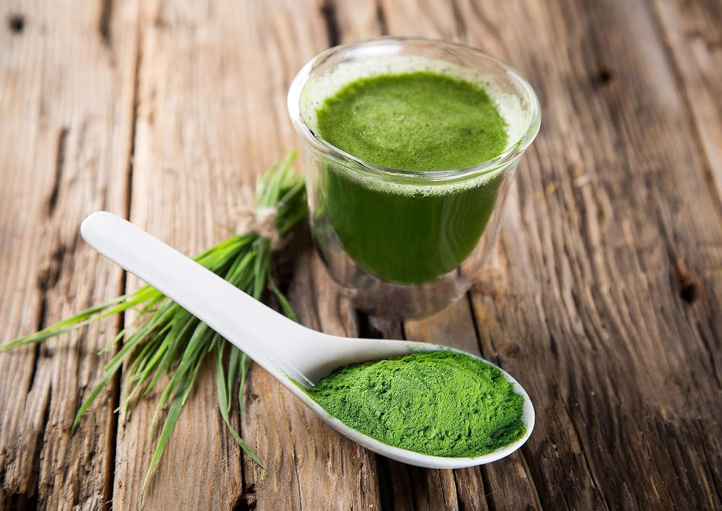 4 lbs Organic Wheatgrass Powder - Non-GMO, Raw Vegan Superfood with Fiber, Chlorophyll & Minerals - Bulk Juice Ingredient