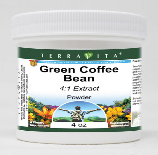 4 oz Green Coffee Bean 4:1 Extract Powder - High Quality Supplement (ZIN: 521709)